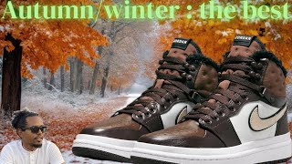 The best Jordan for Autumn winter  the AJ1 Acclimate [upl. by Drooff]