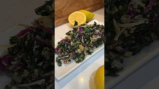 Warm Kale Salad with Lemon Vinaigrette [upl. by Earl699]