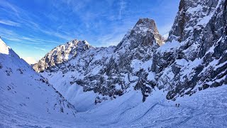 Abenteuer Westliche Karwendelspitze Winterbesteigung via Dammkar [upl. by Kerry703]