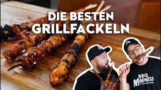 Grillfackeln selbst gemacht vom Gasgrill  BBQ Madness [upl. by Einyaj774]