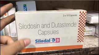 Silodal D 8mg Capsules uses  price  composition  dose  side effects  review  in hindi [upl. by Anassor943]