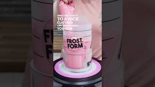 FROST FORM SWISS MERINGUE BUTTERCREAM TUTORIAL 💕wwwfrostformcom 🤗 [upl. by Ano]