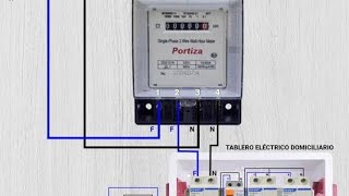 como instalar un medidor interno de una vivienda [upl. by Nhabois]