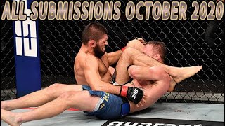 All MMA submissions october 2020 [upl. by Tung]