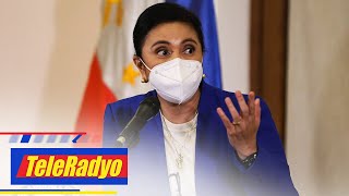 1Sambayan convenor believes Robredo trip to Naga a sentimental journey  TeleRadyo [upl. by Ahsaela858]