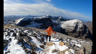 Beinn Eighe Munros amp Triple Butress Torridon 310324 [upl. by Brote]