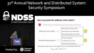 NDSS 2024  From Hardware Fingerprint to Access Token Enhancing the Authentication on IoT Devices [upl. by Ainsley]