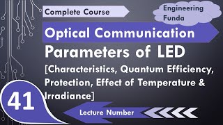 Characteristics Quantum Efficiency Protection Effect of Temperature and Irradiance of The LED [upl. by Reames]