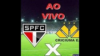 Criciúma x São Paulo RODADA 31 CAMPEONATO BRASILEIRO SERIE AO VIVO [upl. by Chessa]