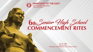 UE SHS Yearend Commencement RitesCaloocan Campus [upl. by Oglesby]