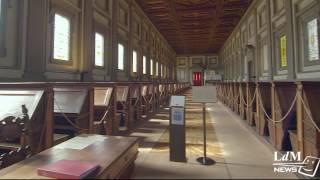 Illuminated Manuscripts on display in Florences Laurentian Library [upl. by Bryon442]