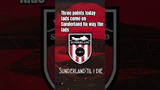 Sunderland vs Coventry HA WAY THE LADS [upl. by Alyam]