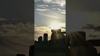 Revelers watch sunset at Stonehenge on summer solstice [upl. by Peirce428]