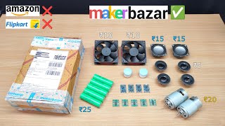 Electronic Components Online In India  cheap price project kit unboxing 🤑🤑  makerbazar review [upl. by Araes]