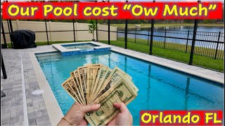 Our Pool cost quotOw Muchquot  Pool Install Orlando FL [upl. by Anny]