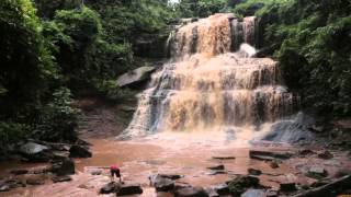 Kintampo Falls after a massive rain [upl. by Navoj]