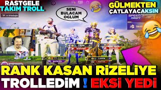 NÄ°CKÄ°NÄ° KIZ Ä°SMÄ° YAPAN RÄ°ZELÄ°YÄ° TROLLEDÄ°M ğŸ˜‚EKSÄ° YEDÄ° Ã‡ILDIRDI  RASTGELE TAKIM TROLL [upl. by Tisdale]