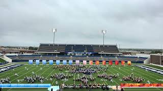 Allen High School Band at UIL 6A Area J Marching Band Contest 2024 [upl. by Kapor]