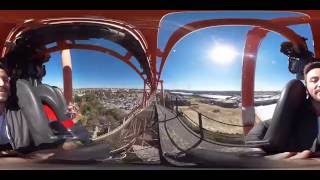 Roller Coaster VR360  Over 90 kmh [upl. by Norreg83]