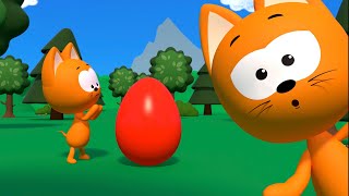 Game with a Surpise Egg  Kote Kitty Cartoons for Kids [upl. by Karr336]