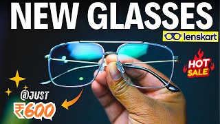 Bought New Eyeglasses From Lenskart Sale at ₹600 Only 😍 Unboxing And Review  Vincent Chase 🔥 [upl. by Shoshanna]