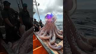 Giant Sea Monsters Caught by Fishermen 🐙🎣GiantSeaCreatures FishingDiscoveries OceanMysteries [upl. by Merlina]