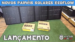 Novo Painel Solar 45 Whats e 60 Whats Portátil Ecoflow  Dobravel [upl. by Ocsic]