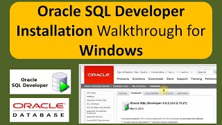 How to install Oracle SQL Developer in windows operating system  Oracle SQL Developer Installation [upl. by Yht]