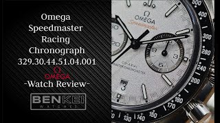 Omega Speedmaster Racing White  Watch Review [upl. by Niret]