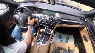 BMW 760 Li yi aldığım an ilk video [upl. by Zzahc]