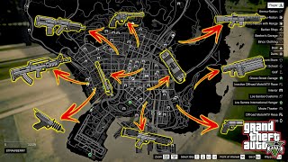 GTA V Experts Reveal RARE Weapon Locations You Never Knew Existed [upl. by Aenyl647]