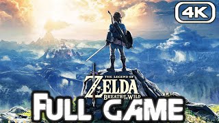 ZELDA BREATH OF THE WILD Gameplay Walkthrough FULL GAME 4K ULTRA HD No Commentary [upl. by Isahella]