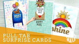 Pull Tab Surprise Cards [upl. by Aitekram]