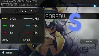 tpazolite  CENSORED  ☆407  NO MOD  9582 120PP Play 3 [upl. by Enelyt486]