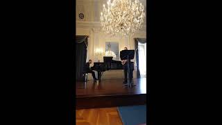 duo Sorchiotti kostovski David Maslanka sonata for sax alto and piano [upl. by Mersey]