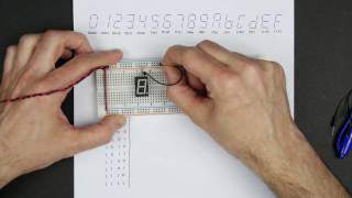 Designing a 7segment hex decoder [upl. by Airdnazxela148]