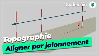 Jalonnement pour lImplantation dun Alignement [upl. by Clerk]