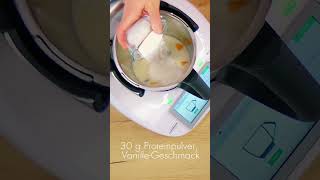 Leckerer Mango PROTEIN Shake mit nur 4 Zutaten thermomix thermomixrezepte [upl. by Wolfy]