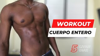 Rutina de ejercicio para Trabajar en casa cuerpo entero 🏋🏾🦾  Fitness [upl. by Ihtac]