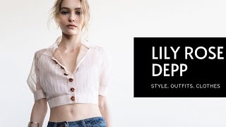 LilyRose Depps Fashion Style amp Closet Staples  Lily Rose Depp street style inspo [upl. by Sirc]