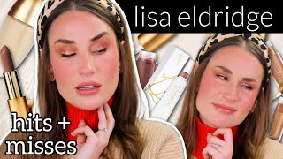 FULL FACE OF LISA ELDRIDGE MAKEUP  hits amp misses [upl. by Eberhart349]