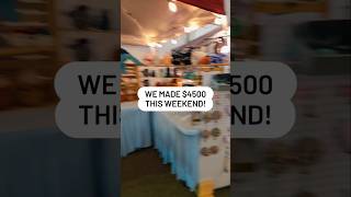 Crochet Market Results Subscribe for more crochet crocheter crocheting marketday smallbusiness [upl. by Chem]