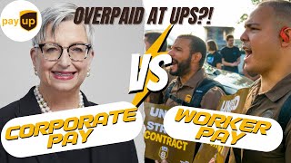 UPS STRIKE Corporate vs Worker Pay — Whos REALLY quotOverpaidquot 🤔 [upl. by Eisinger796]