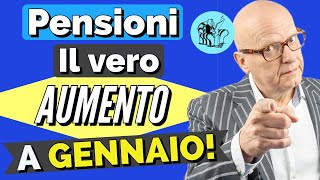 📊 PENSIONI 👉 AUMENTI GENNAIO e AUMENTI DICEMBRE LE DIFFERENZE❗️ DATE PAGAMENTI DELIRIO INPS [upl. by Htebzil]