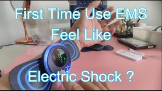 First Time User How To Operate EMS Mini Neck Massager [upl. by Ramel493]