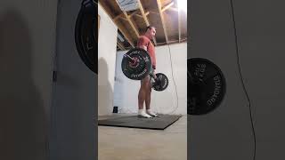 StiffLeg Deadlift 285 lbs x 6 [upl. by Tekcirc]