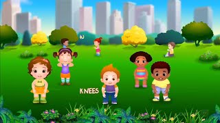 3 quotHead shoulder knees and toesquot ChuChu TV in sound variations  Nursery rhymes [upl. by Dori]