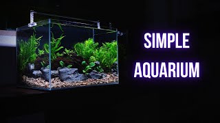 SIMPLE PLANTED AQUARIUM SETUP  Step by step LOW TECH AQUASCAPING TUTORIAL  EP1 [upl. by Artnoed]