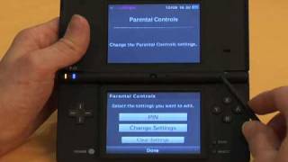 Setting DSi Parental Controls [upl. by Garber115]