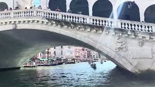 Rialto bridge by vaporetto  17 JUN 2024 [upl. by Duffie87]